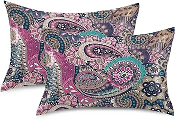 RMY Double Bed Cotton Pillow Cover,Cotton Pillow Cover, Cotton Pillow Covers with zipper,Cotton J... - image 1