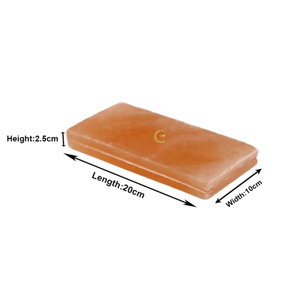 RMY Grooved Himalayan Salt Tiles 20x10x2.5cm (Eu Pallet)– Back Channel Salt Bricks for Easy Wall ... - image 1