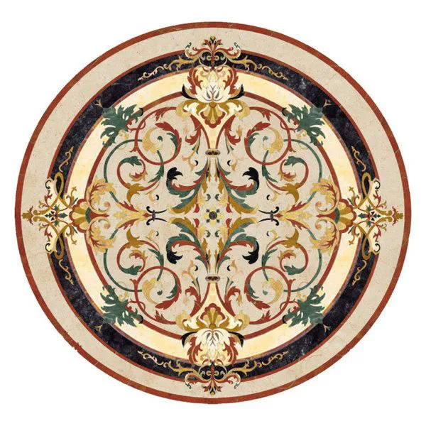 RMY Floors 2000 Medallions Multi Colored Natural Stone,Onyx Mosaic Medallions Motiv for Floor ,Ma... - image 1