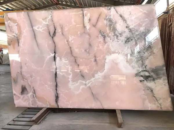 RMY Iran Persian Light Pink Onyx Walling Tiles,Pink Onyx from Iran,Iranian Onyx Marble - image 1