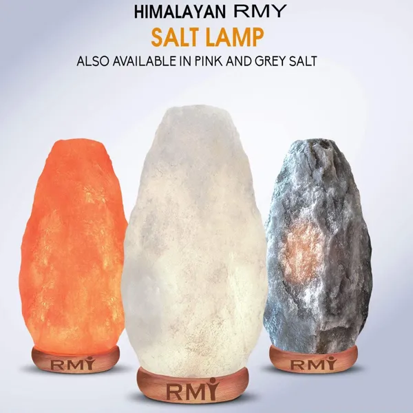 Himalayan Salt Lamp White Red Gray,RMY Himalayan Grey Salt Lamps 45-50kg ,Natural Himalayan Grey ... - image 2