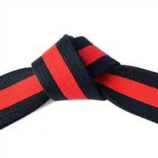 RMY Hapkido Red and Black Belts,RMY Amazing Quality Hapkido Belts - image 1