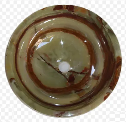 RMY Medium Green Onyx Sinks from Pakistan,Wholesale Natural Stone Water Wash Basin Medium Green,G... - image 1