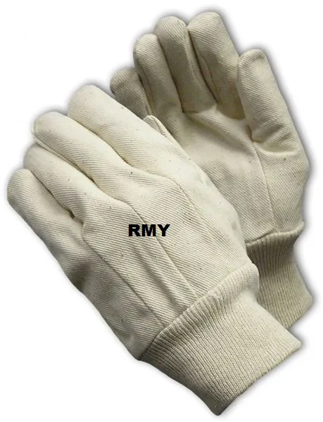 RMY Canvas Gloves – Mens and Ladies Cotton Gloves, Cotton Canvas Work Gloves ,Canvas Gloves... - image 1