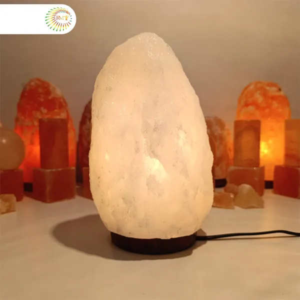 Himalayan Snow White Salt Lamp 40-45kg,RMY Himalayan Natural White Salt Lamps 40-45kg ,RMY Best H... - image 1