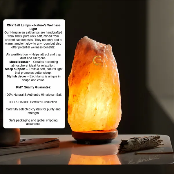 RMY Himalayan Natural Orange Salt Lamps 150-200kg,Decorative Himalayan Salt Lamps,Natural Salt La... - image 1