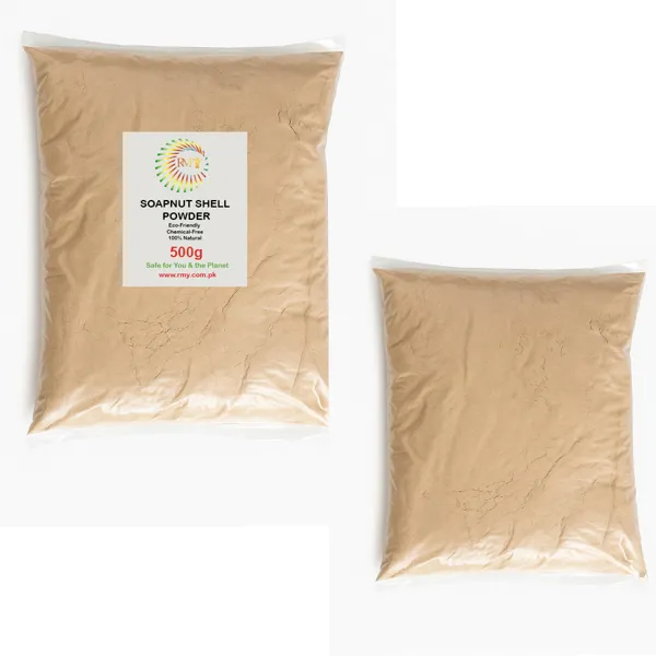 RMY 500g Soapnuts Shells Powder in Pp Packaging,RMY Aretha Powder,RMY Soap Nuts Powder Hair Shampoo. - image 1