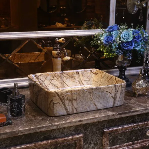 RMY Marble Pietra Brown Pedestals Sinks,Marble Pedestals Sinks Basins Pietra Brown from Pakistan,... - image 1