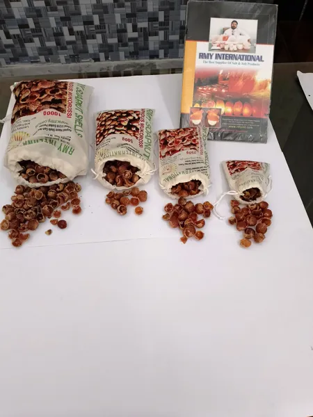RMY 100g Brown Soapnut Shells in Cotton Bags ,The Best Brown Soap Nuts Shell,Organic Soap Nuts / ... - image 2
