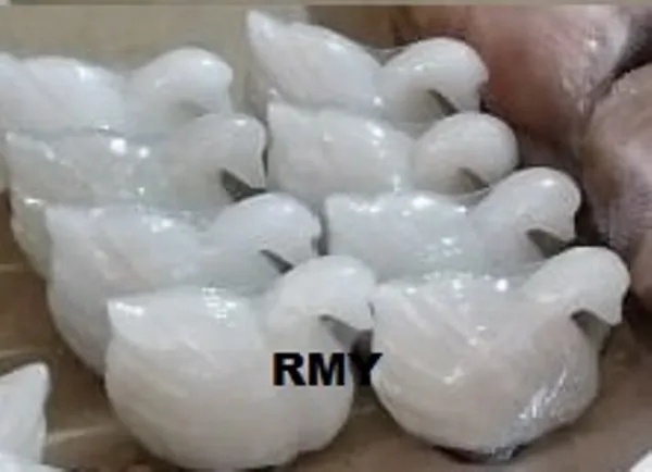 RMY Himalayan Crafted Salt Lamps,Himalayan Crafted White Salt Lamps,White Animal Salt Lamps Benef... - image 1