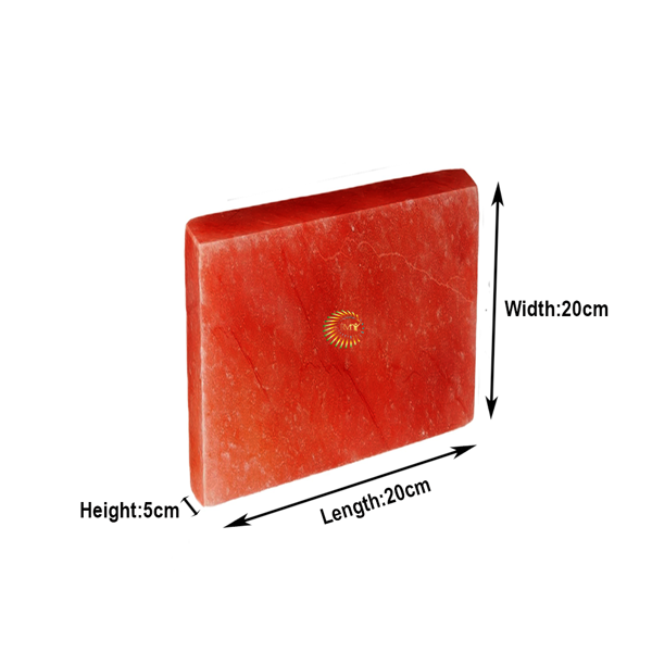 RMY Red Salt Tiles 20x20x5cm(EU Pallet)–Authentic Himalayan Salt Panels,Pure Red Himalayan Salt B... - image 1