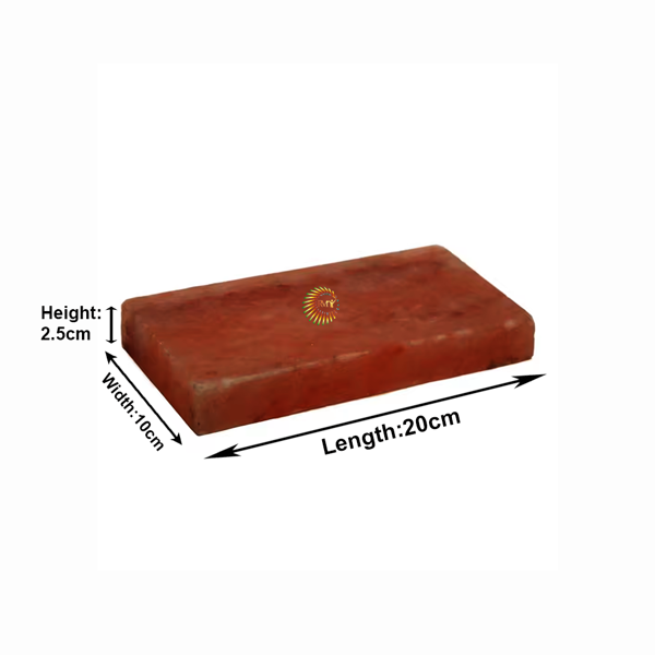 RMY Himalayan Red Salt Tiles 20x10x2.5cm(Eu Pallet)–Natural Crystal Salt Blocks for Sauna, Spa, W... - image 1