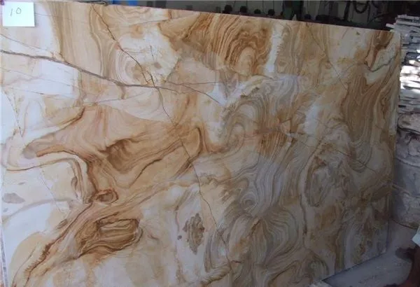 RMY Teakwood Marble tiles,Teakwood Marble,Teak Wood Marble Slabs,Marble Teak Wood Stone,24×24 Tea... - image 1