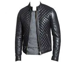 RMY Beltless Black Sheep-Skin Leather Fashion Jacket,RMY Men Black Leather Jacket, RMY Black Leat... - image 1