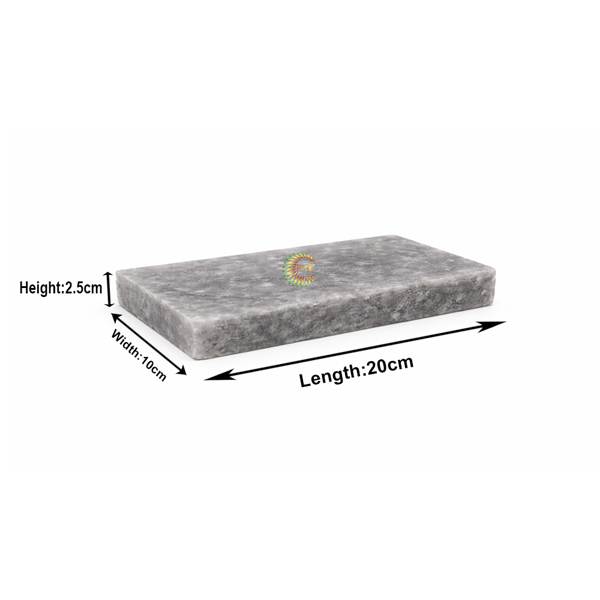 RMY Himalayan Grey Salt Tiles 20x10x2.5cm (Eu Pallet)– Natural Crystal Salt Blocks for Sauna, Spa... - image 1