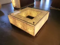 RMY Backlit Onyx Tables Tops, Custom Backlit Onyx Dining Table, Backlit Green Onyx Luminated Tabl... - image 3