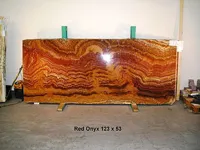 RMY Red Onyx Slabs &amp; Tiles from Pakistan, Red Onyx Slabs Onyx Countertops, Volcano Red Onyx - image 2