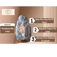 RMY Himalayan Natural Grey Salt Lamps 200-300kg ,RMY Grey Natural Salt Lamp 200-300kg. - image 3