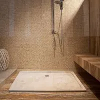 RMY Beige Marble Shower Trays,Beige Marble Special Design Round Shower Tray,Beige marble shower t... - image 2