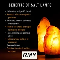 Certified Himalayan Salt Lamp 12-15 Kg , Authentic Crystal Salt Lamp for Stress-Free Sleep Best f... - image 2
