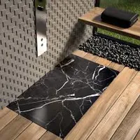 RMY Black & Gold Marble Shower Trays,Black & gold marble shower trays price in pakistan... - image 3