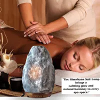 RMY Himalayan Grey Salt Lamp 4-6kg – Natural Crystal Lamp, Home Décor, Wellness | Help to Reduce ... - image 3