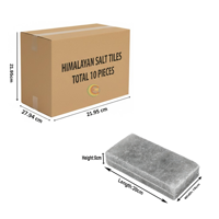 RMY Grey Grooved Salt Tiles 20x10x5cm (Eu Pallet)–Luxury Grey Crystal Salt Blocks – Grooved Tiles... - image 2