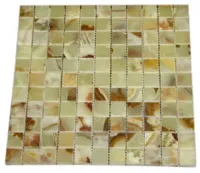 RMY Onyx Mosaic Tiles Multi Green Onyx Square,Multi Green Onyx MOSAIC TILES Collection,Multi Gree... - image 3