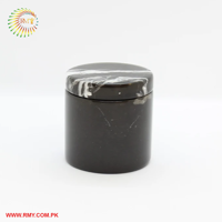 RMY Black Zebra Marble Jewellery Box – Natural Beauty with Timeless Charm | Smooth Polished Surface - image 2