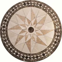 RMY Floors 2000 Medallions Multi Colored Natural Stone,Onyx Mosaic Medallions Motiv for Floor ,Ma... - image 3