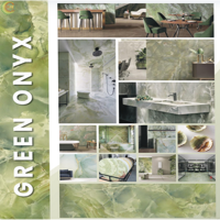 RMY Blue Onyx Tiles, Light Blue Onyx Tiles, Floor Walls Cladding Bathroom Kitchen Tiles,luxury on... - image 3