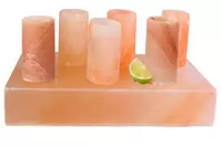 RMY Himalayan Pink Salt Shot Glasses,Himalayan Salt Tequila Glasses,Pink Himalayan Salt Shot Glass - image 3