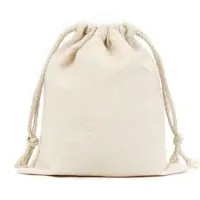 RMY Natural Cotton Drawstring Bag, RMY Champion Prime Waist Bag,carry cotton bag,cotton carry bag... - image 2