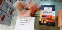 RMY Himalayan Rock Salt Bricks & Tiles Both Side Plain Square 2 X 4 X 8 Inches - image 2