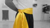RMY Kung Fu Yellow Belts,RMY Kung Fu Belts,RMY Kung Fu Yellow Sash,RMY Kung Fu Sashes - image 2