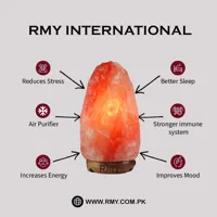 Genuine Himalayan Salt Lamps ,RMY Himalayan Natural Orange Salt Lamps 500-600kg,Salt Lamps Benefi... - image 2