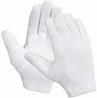 RMY White Cotton Gloves Large for Moisturizing Dry Hands,RMY White Cotton Marching Band Parade Gl... - image 3