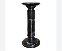 RMY Jet Black Marble Pedestals,Jet Black Marble Pedestals Collection from Pakistan,Jet black marb... - image 3