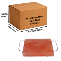 RMY Himalayan BBQ Salt Tile 30x20x4cm(Eu Pallet) – Natural Food Grade Cooking & Grilling Sla... - image 3