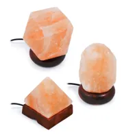 Himalayan Natural Red Salt USB Lamp for Healing and Relaxation , Energy Booster , Stress Relief L... - image 3