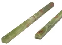 RMY 3/4 x 12 Bullnose White Onyx Polished Pencil Molding,Decoration Wall Pencil Molding Honey Ony... - image 2