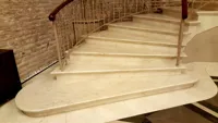 RMY Marble Beige Stair Steps,Beige Marble Marble Steps Prices,Marble beige stair steps in Pakista... - image 2
