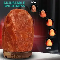 Himalayan Red Crystal Salt Lamp – Perfect for Peaceful Nights, Relaxing Homes, and Spa Ambienc - image 2