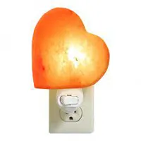 RMY Night Light Heart Salt Lamp,RMY Heart Salt Night Light,Himalayan salt night lights ,Pink Salt... - image 2