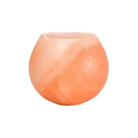 RMY Round Salt Candle Holder,Best Himalayan Salt Candle Holder in Pakistan - image 3