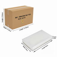 RMY Himalayan White Salt Tiles 20x10x2.5cm(Eu Pallet) – Natural Crystal Salt Blocks for Sauna, Sp... - image 2