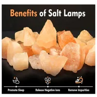 Grey Salt Lamps Benefits 18-20KG – Hand-carved unique desig | Original Healing Crystal Lamp, Air ... - image 3