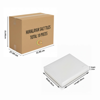 RMY Premium White Salt Tiles 20x20X2.5cm(Eu Pallet),Premium White Himalayan Salt Tiles for Spa, S... - image 2