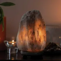 Himalayan Salt Lamp Gray,Himalayan Natural Grey Salt 30-35kg ,Grey Salt Lamps Benefits and Side E... - image 2