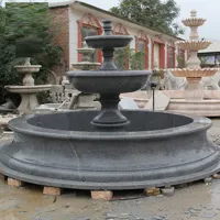 RMY Black & Gold Marble Fountains,Black and Gold Marble Water Fountain New Designs - image 3